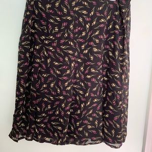 Eddie Bauer Floral Print Skirt